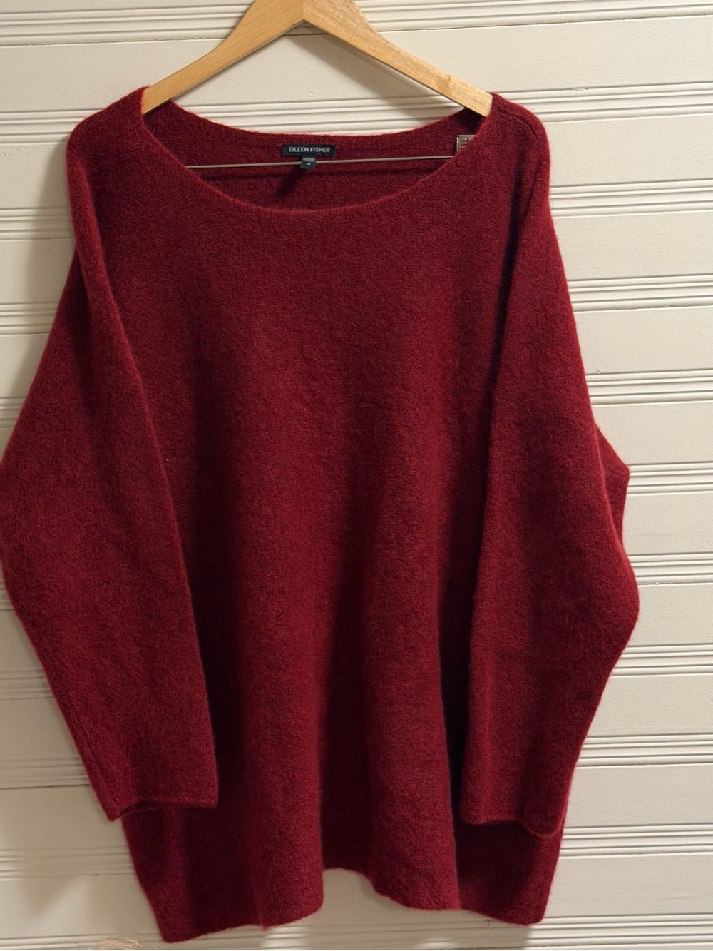 Eileen Fisher 72% Cashmere Silk Oversized Dolman Sweater 2X